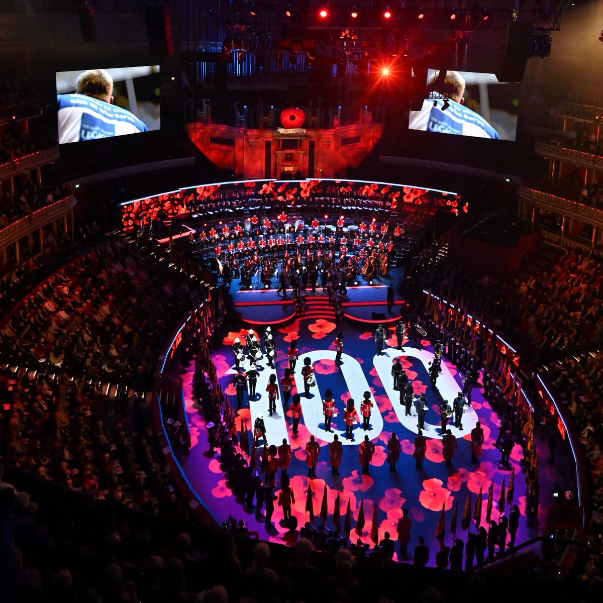 In our centenary year the fantastic @RoyalMarines drummers get the #FestivalOfRemembrance underway.