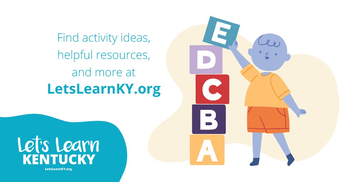 KET's tweet image. KET has partnered with @KYGOEC and @KyDeptofEd to launch Let's Learn Kentucky. This hub provides resources for parents and caregivers navigating the early years, a formative time for children’s development. Learn more: letslearnky.org

#LetsLearnKY