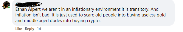 ealpert1's tweet photo. A little screen shot I took. I don't think this will age well...lol https://t.co/AEyoSy5OsK
