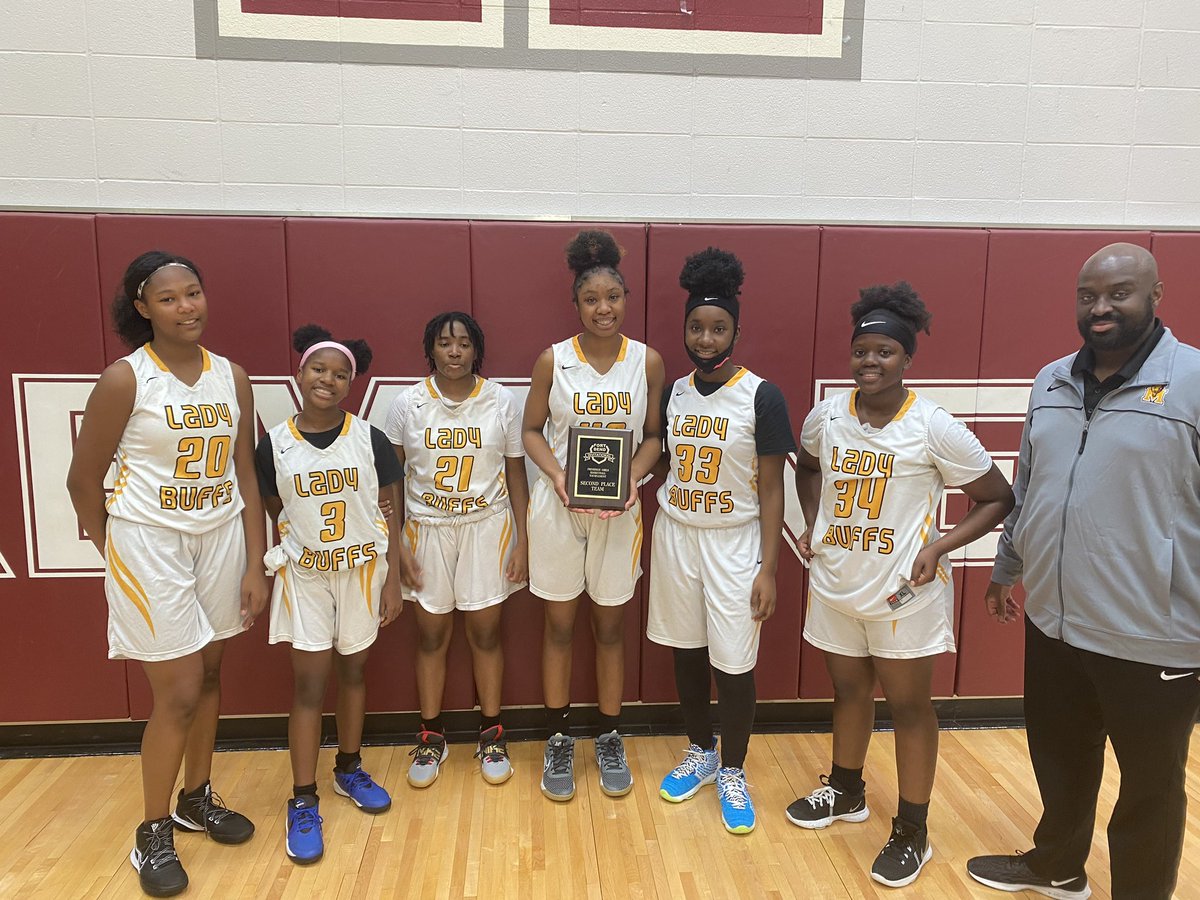 Freshman Lady Buffs 🏀place second 🥈in the tournament, great job ladies‼️ #basketballlife #buffpride💛🖤