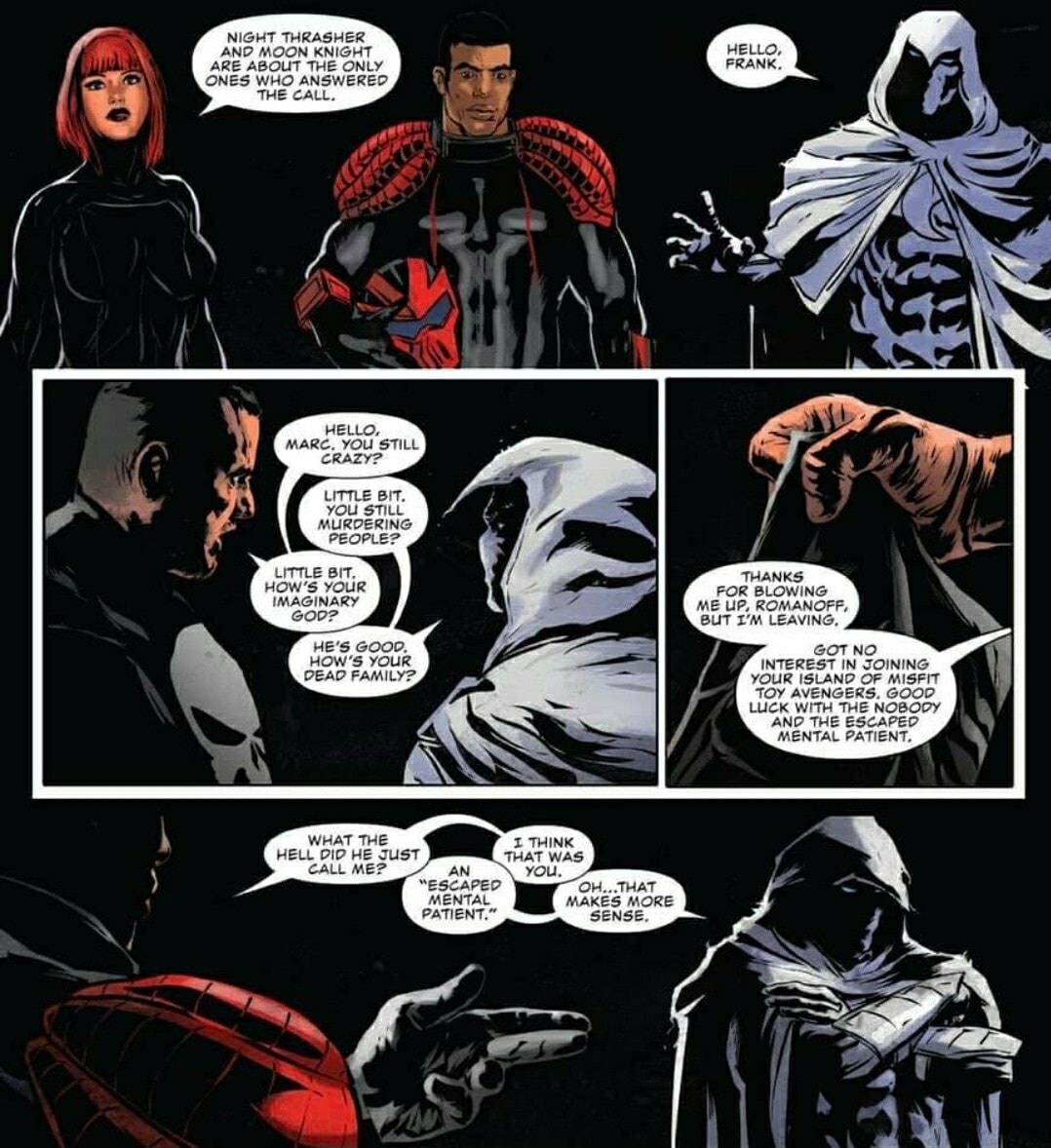 9uiFives's tweet photo. Je profite du fait que le teaser de Moon Knight ait réveillé votre curiosité pour vous montrer des dingueries sur le perso https://t.co/UjDSU4b9xr