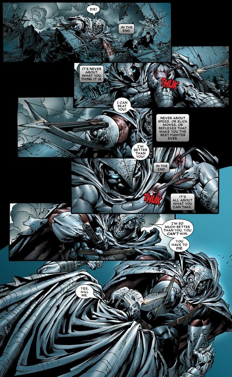9uiFives's tweet photo. Je profite du fait que le teaser de Moon Knight ait réveillé votre curiosité pour vous montrer des dingueries sur le perso https://t.co/UjDSU4b9xr