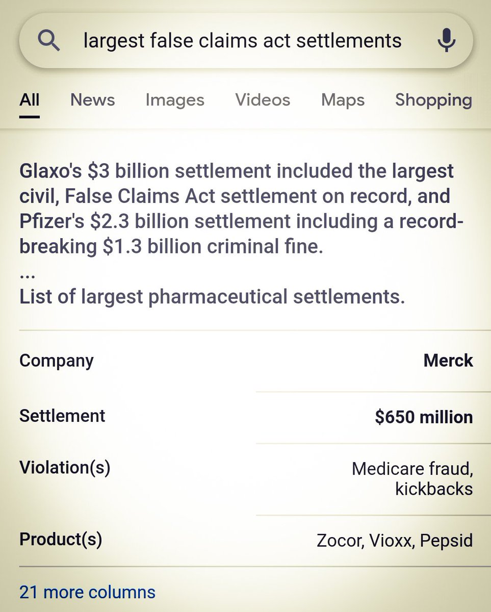 Justin_McCorkle's tweet image. Read that carefully; it says "CRIMINAL" ~ These pharma outlaws ARE CRIMINAL PERPS, yet, people let them inject their kids with... who-knows-what? #fuckthevaccine
#infowars #truthout doj.gov