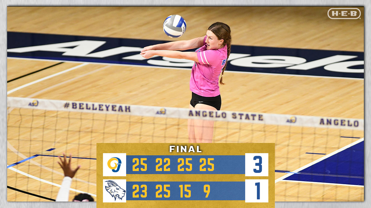 BELLES WIN! The Belles down the Hilltoppers in four sets and will be the top seed in next week's #LSCvb Tournament! #BelleYeah