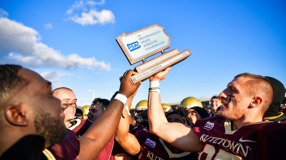 Kutztown University Athletics (@kugoldenbears) on Twitter photo SAY IT AGAIN. <a href="/PSACsports/">PSAC Sports</a> CHAMPIONS. FEELS SO GOOD. <a href="/KUBearsFootball/">Kutztown Football 🐻</a> #HereYouRoar SAY IT AGAIN. <a href="/PSACsports/">PSAC Sports</a> CHAMPIONS. FEELS SO GOOD. <a href="/KUBearsFootball/">Kutztown Football 🐻</a> #HereYouRoar