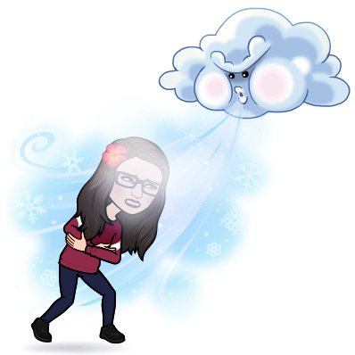 Megan13Jade's tweet photo. Cold and windy today! Not looking forward to the snow. #bitemoji https://t.co/kWxZ9OvVLG