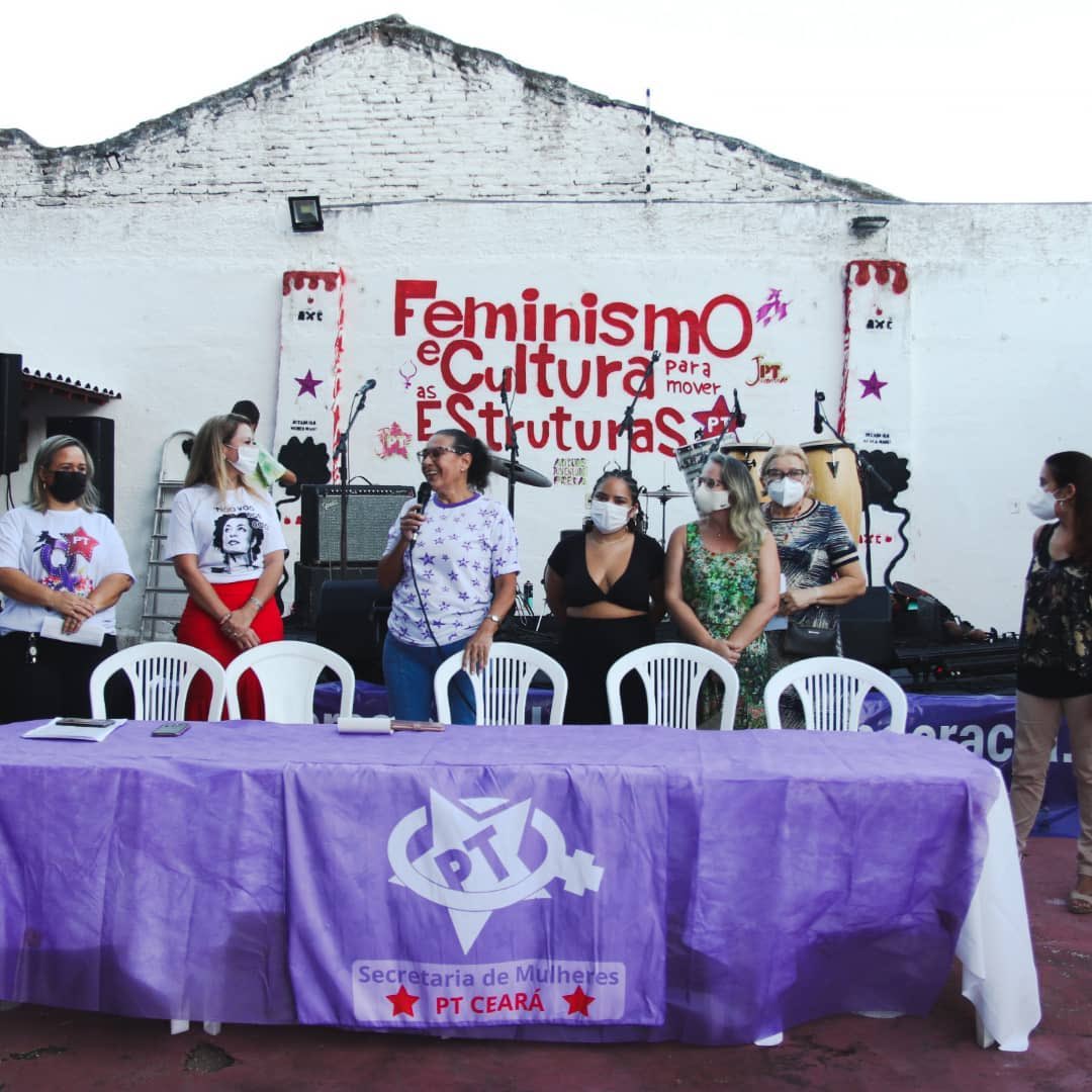 timeliliane's tweet photo. Encontro Estadual de Mulheres e Cultura do PT Ceará! ✊🏼 @PTCearaOficial  #partidodostrabalhadores #pt #ptce #ptceará #mulheres #mulheresdeluta https://t.co/aryuZJtBok