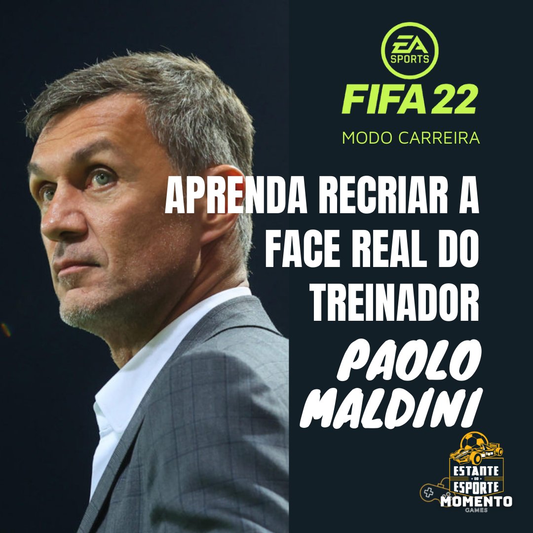 EsporteEstante's tweet photo. FIFA 22
Aprenda como recriar a face real da Lenda Paolo Maldini
https://t.co/kRubbYmBJE
#FIFA22 #FaceReal #Treinadores #Maldini #ModoCarreira #Carrermode #manager https://t.co/lwUag0Be7H