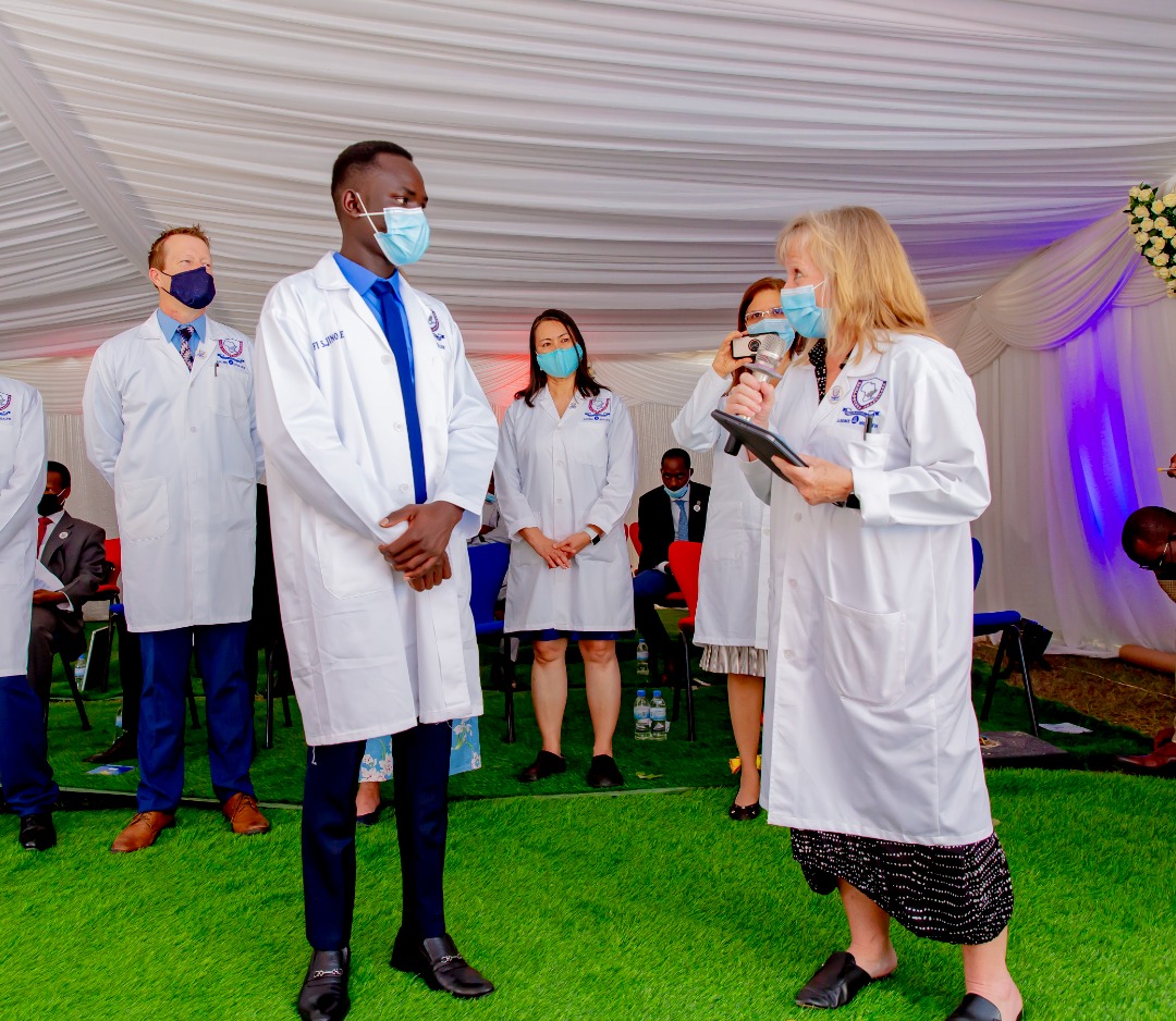 ASOMEHealth's tweet photo. What a successful first #whitecoatceremony😇 to the coaters, parents, friends, educators and everyone who came, we are grateful for being part of this memorable event. Thank you @GoldFdtn for the pins.  @LLUMedSchool thank you.
#ASOMEwhitecoatceremony #asomefirstgeneration https://t.co/rY15k1WgiE