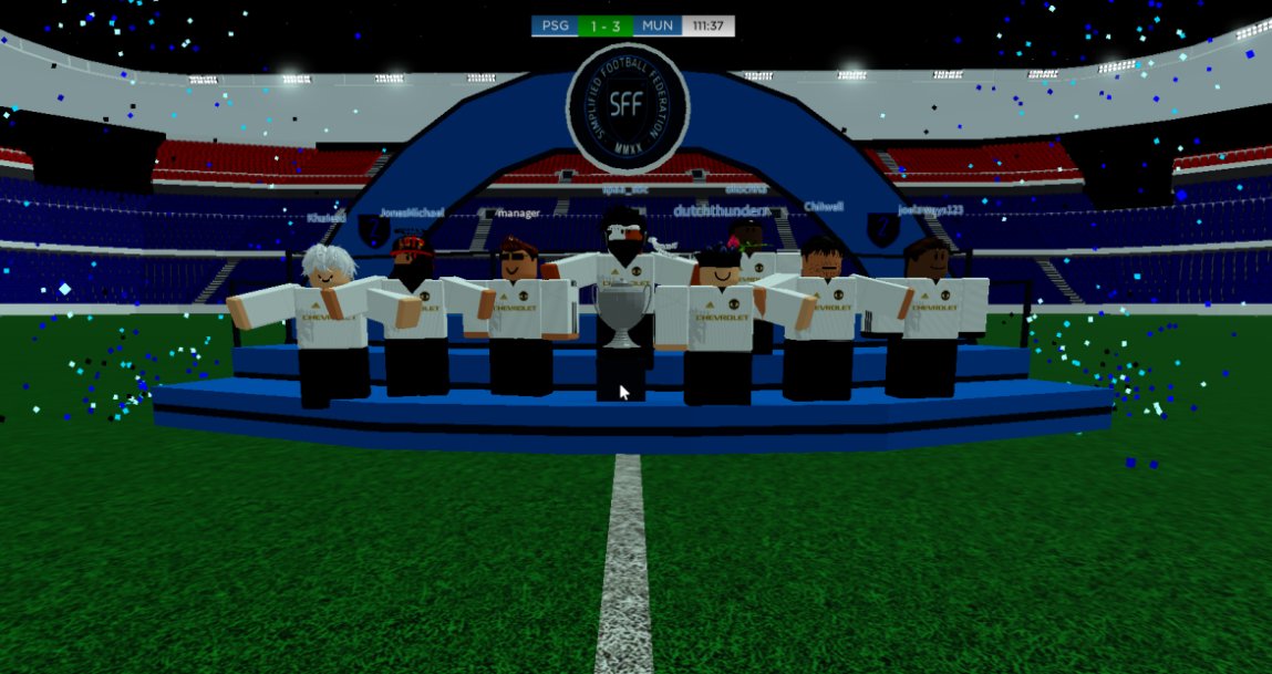 ChillyTwiter's tweet photo. SFF Division 2 WINNER!
Second trophy in SFF get in #JujuAtTheWheel #Roblox https://t.co/gUQL5RtUyN
