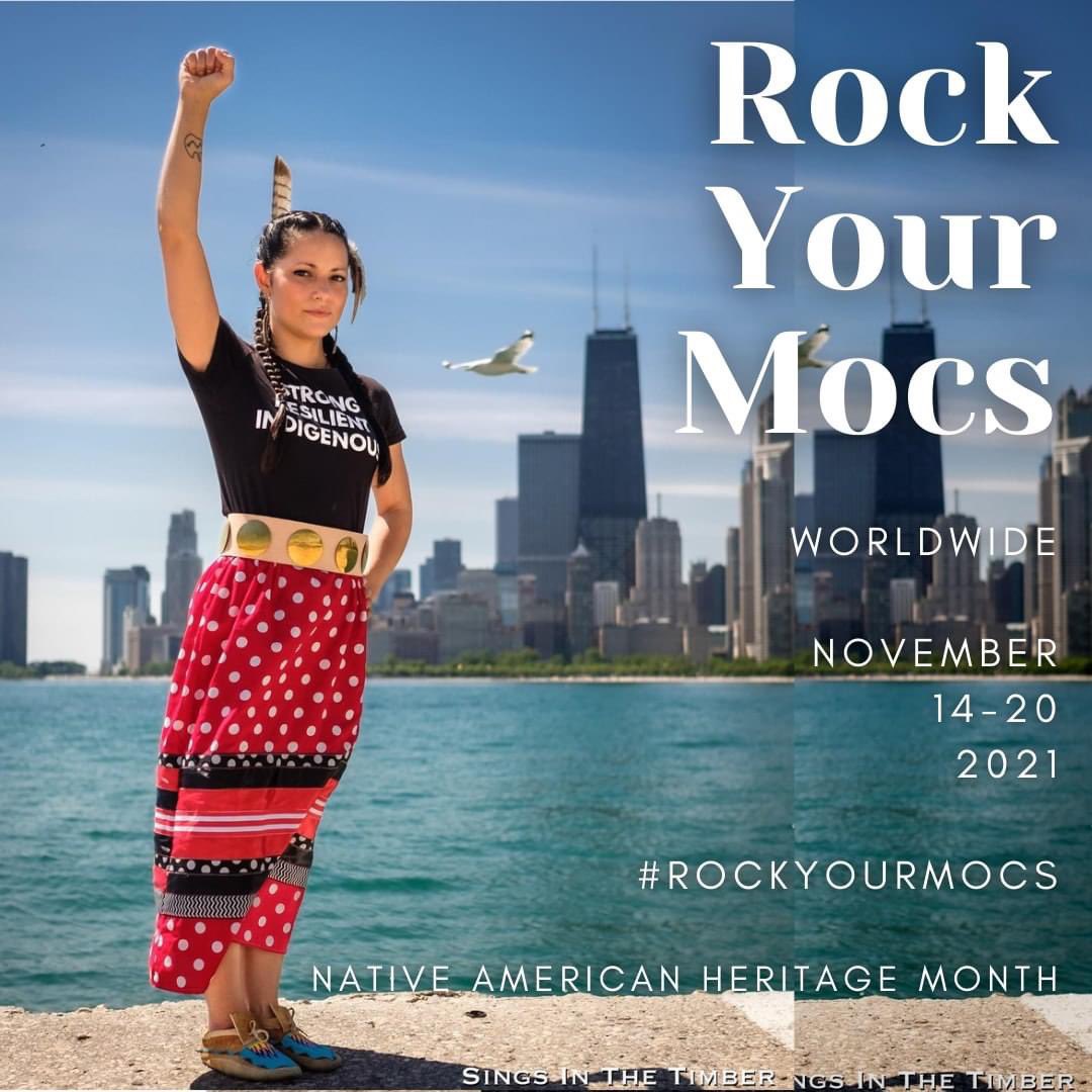 Rock Your Mocs and celebrate your Indigenous pride on Monday, November 15th and all week long!!
#RockYourMocs  #NativeAmericanHeritageMonth