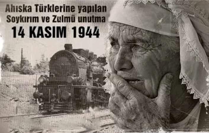 MustafaERPOLAT's tweet image. Ahıska Türkleri, 14 Kasım 1944&apos;te Stalin tarafından tren vagonlarına doldurularak sürgün edildiler. Unutmadık... 
#14kasım1944 
#AhıskaTürkleriSürgünü