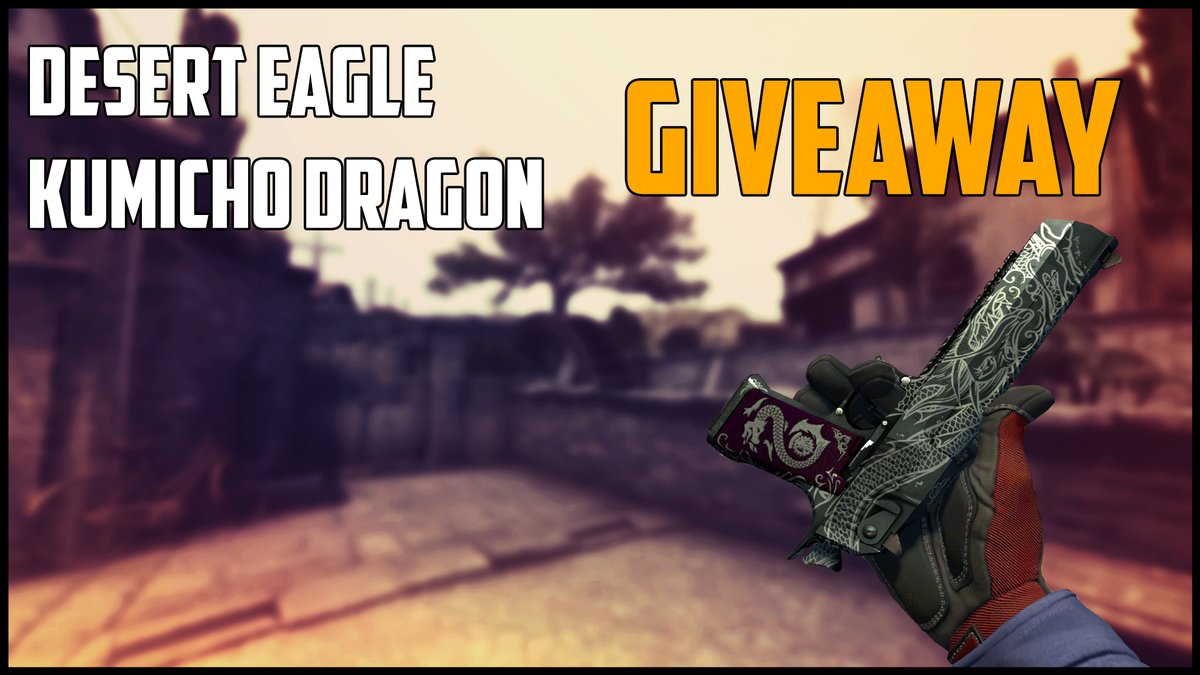 chrisambuehl's tweet photo. 🎁Desert Eagle | Kumicho Dragon (MW) GIVEAWAY🎁

To enter:
- Follow @ma1ntainCS  
- RT
- Like

Ends in 7 days. Good luck everyone!🤑 https://t.co/OHdilGYaqM