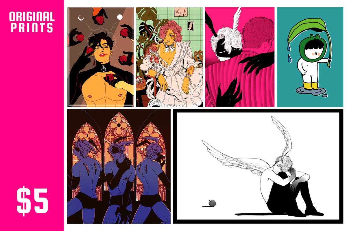 glossuji_'s tweet photo. heres my animeNYC 2021 catalog! pls feel free to drop by table L25 to see me n @soresoar !
i'm selling mostly originals this year and genshin (and some stuff not pictured here!) :]
leftovers will be put onto my online shop! https://t.co/5WghkJchq1