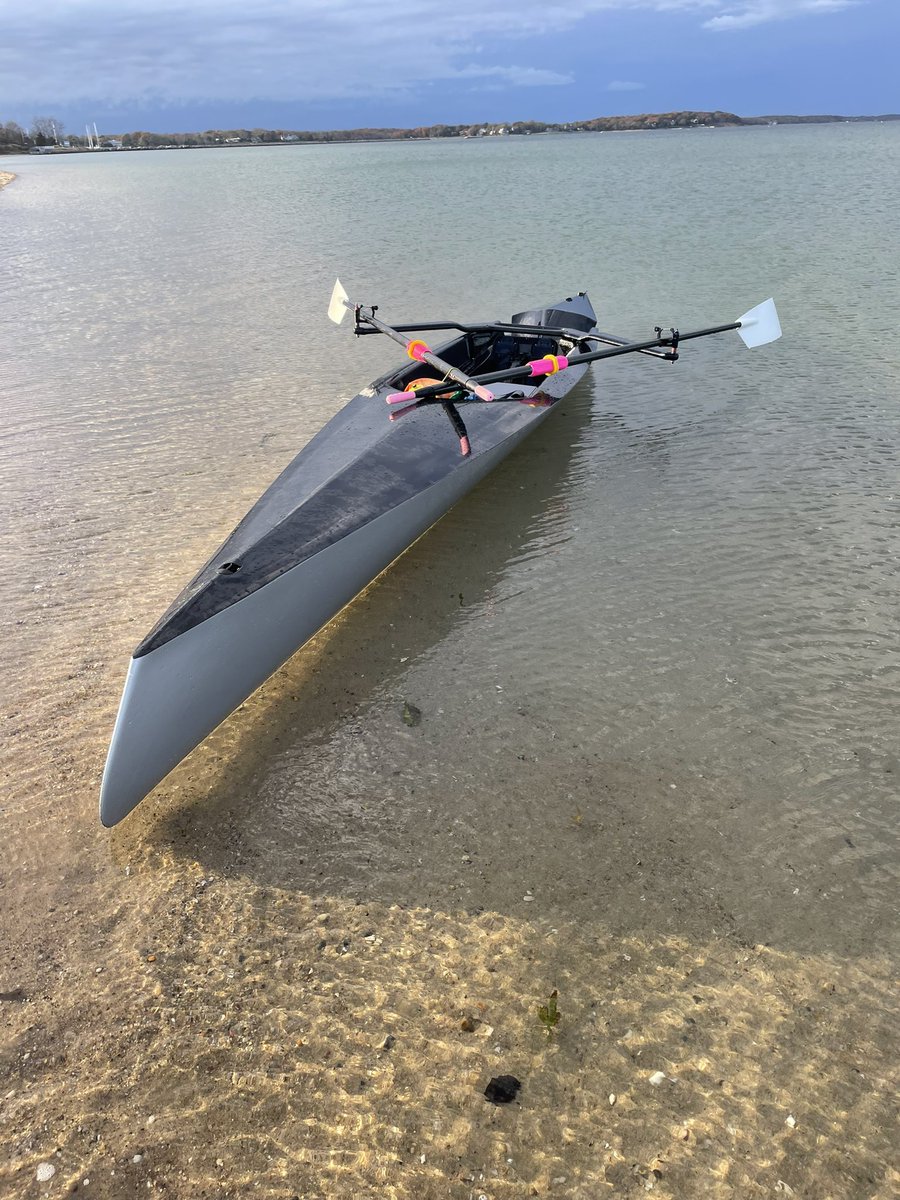 Rebelcoastalrow's tweet photo. The calm before the storm! Tornado alert clears even the @Rebelcoastalrow #coastalrowers off the water! Short blast of autumn fun tho, more to follow on Sunday Funday!
#autumnrowing
#coastalrowing
#nextboatworks
#rowingunleashed
#rowing
#rowallyear https://t.co/TJ50LrMPSU