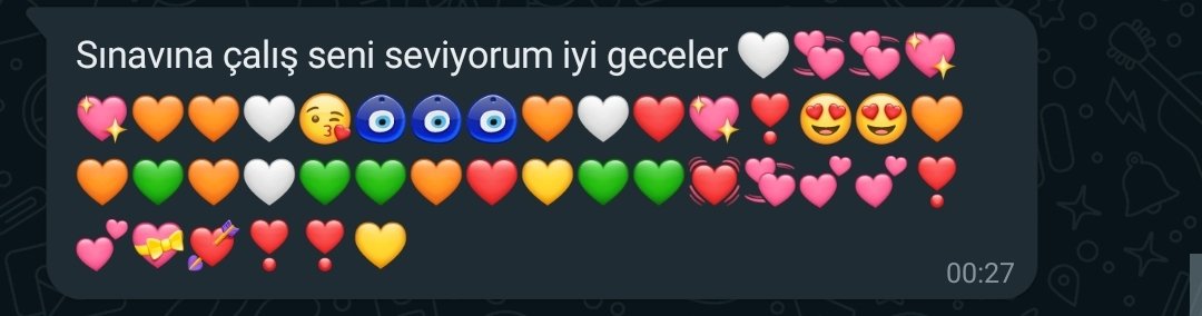 Vize haftası iyi geceler mesajı