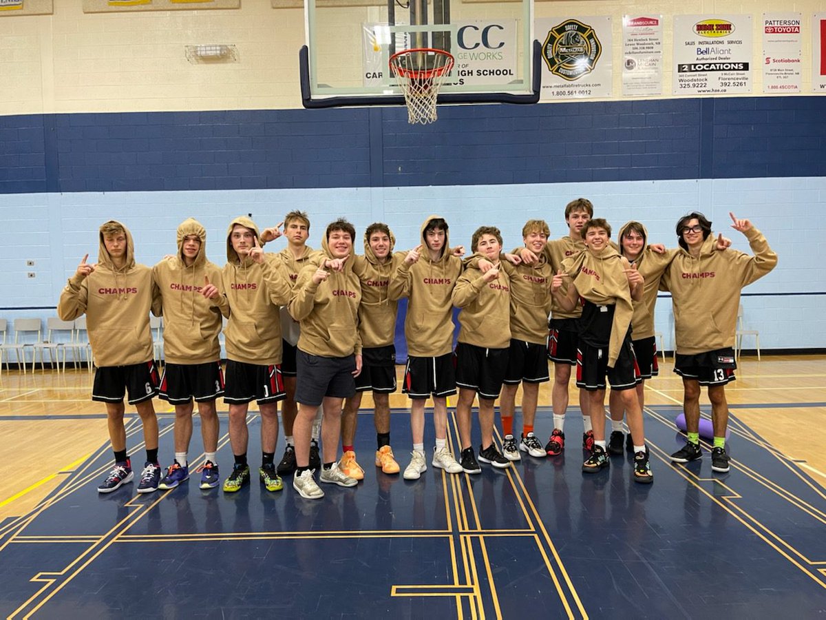 Congratulations to the AAA Rothesay Red Hawks who won the Championship game in our Tip Off Tournament! Well done boys!