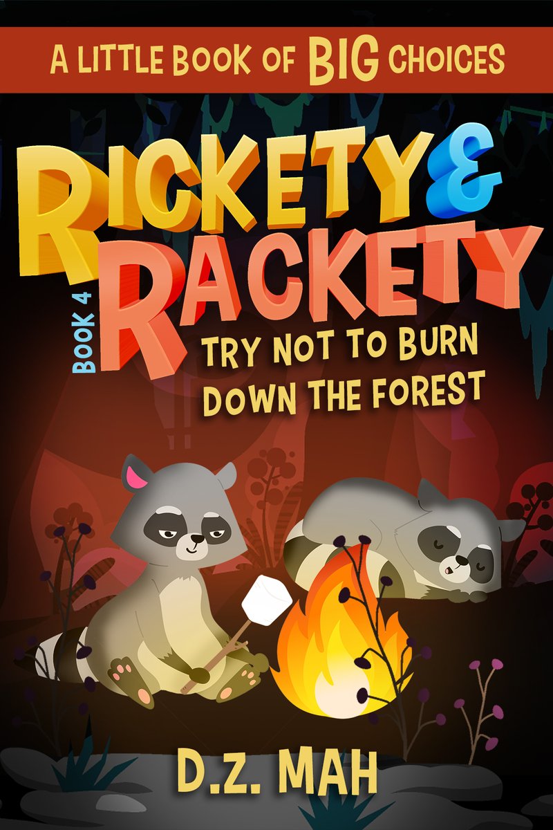 Do your kids know #campfiresafety? Help them learn with #raccoons, Rickety and Rackety Try Not to Burn Down the Forest. Free review copies available now!

booksprout.co/arc/80268/rick…