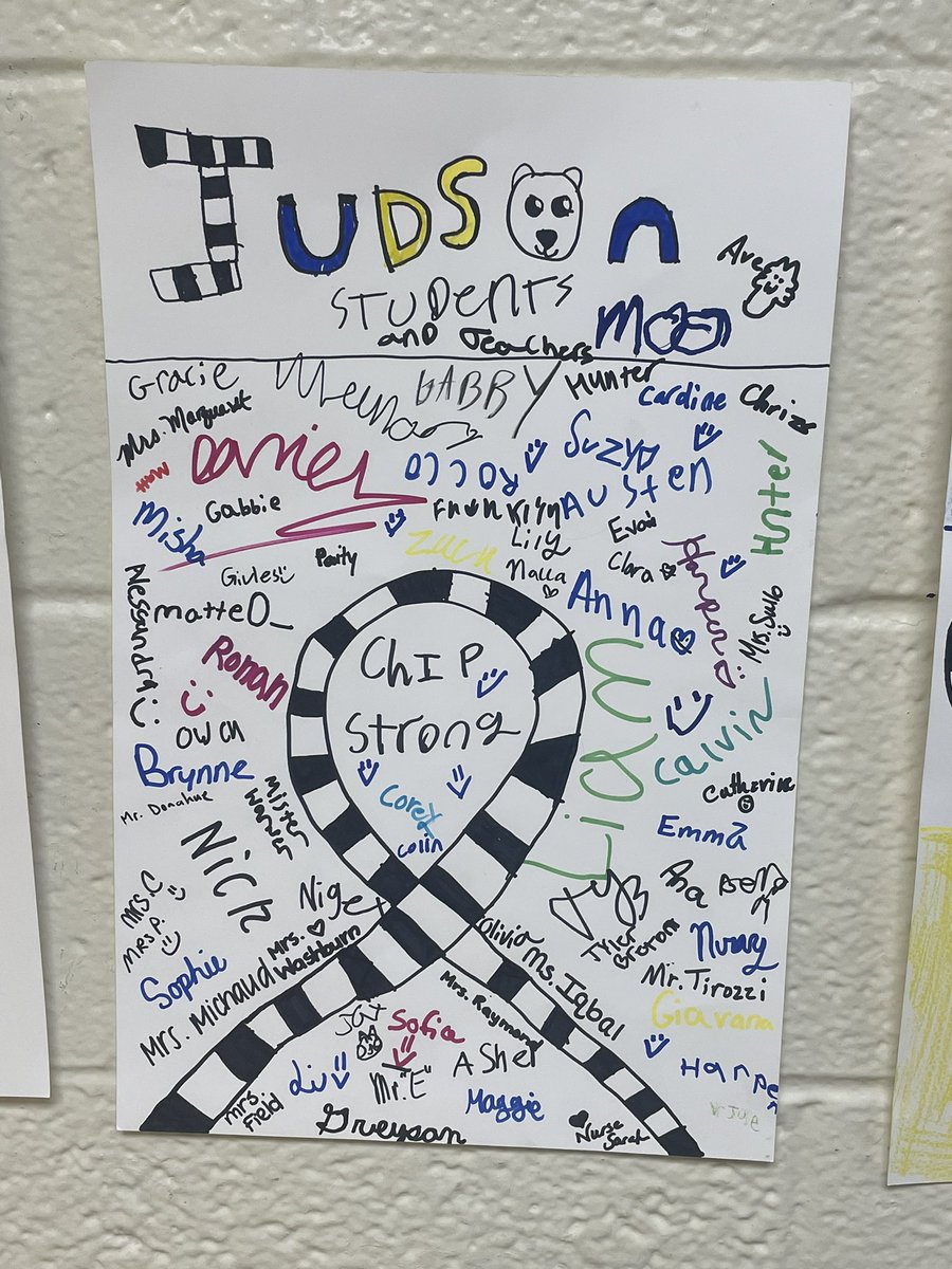 dadto3daughters's tweet photo. 5th grade students at Judson Elementary School have been making posters for Neuroendocrine cancer awareness month #neuroendocrinecancer https://t.co/Fy3fuSkfra