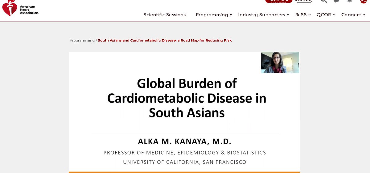 Ahmad Ozair, MD, MPH (@neuroahmad) on Twitter photo Sitting in India, the terrible statistics regarding CAD & Stroke in South Asia still surprise you.
Check out this asynchronous session at
<a href="/AHAScience/">AHA Science</a> #AHA21
ahasessions.heart.org/live-stream/19โฆ Sitting in India, the terrible statistics regarding CAD & Stroke in South Asia still surprise you.
Check out this asynchronous session at
<a href="/AHAScience/">AHA Science</a> #AHA21
ahasessions.heart.org/live-stream/19โฆ