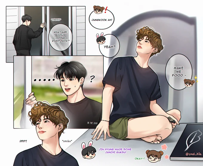 Hungry bear and confused bunny🐻🐰

#taekook #kookv #vkook #국뷔 #JUNGKOOK #TAEHYUNG #btsfanart #InTheSoop2 