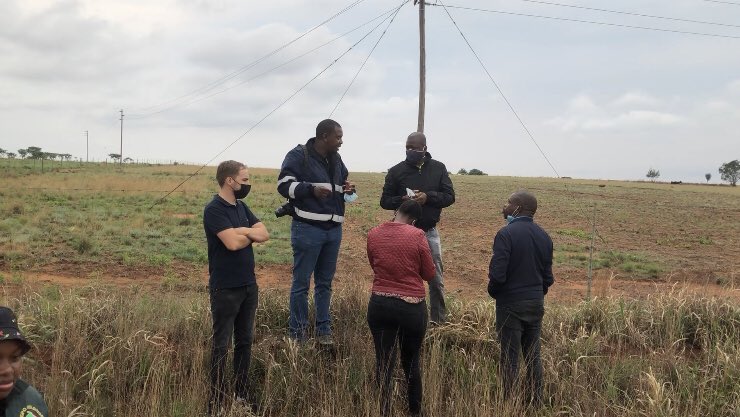 terragrn's tweet photo. Earlier this week, our founders joined the South African Department of Forestry and Environment on visits to the land identified for forest development, provided by the Manala Mgibe Traditional Council. #ClimateAction #ClimateCrisis #forestdevelopment #forestry https://t.co/dDSBvk5TuZ