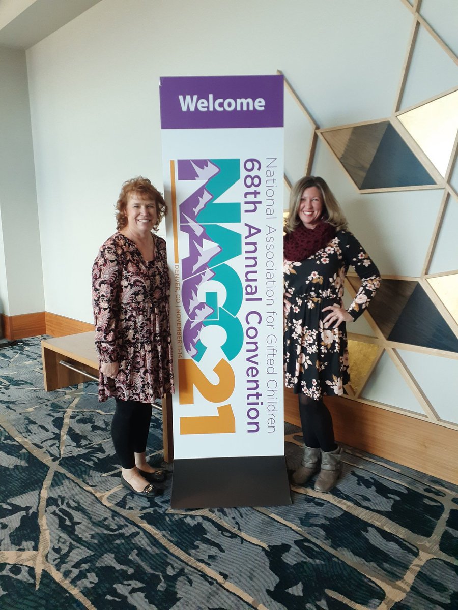 Finished presenting "Enchanted by the Forces of STEM" at #NAGC 2021 in Denver.  Love teaching Gifted kids in #LSR7 !