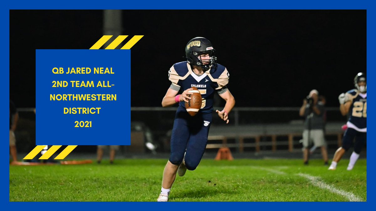Congratulations to Jared Neal <a href="/jared_neal5/">Jared W. Neal</a> on being named 2nd Team All-Northwestern District at quarterback!