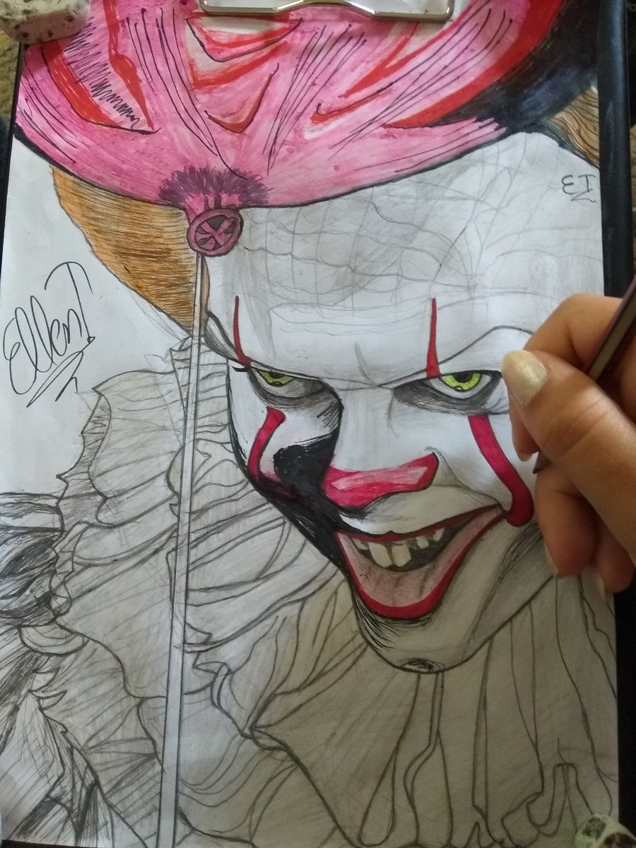 eleninart1's tweet photo. #itchapterone #itmoviechapter2 #itmovie #itchapter2 #itmovieart #itmovieπ #itmovieartwork #ArtistOnTwitter #horror #horrormovies #horrorartist #horrorart #horrorlover #horrorfan #horrorfilms #artwork #art #PennyWise #artist #drawdrawdraw #artwork #pencilart #Pencildrawing #draw https://t.co/UF7U9SIHex