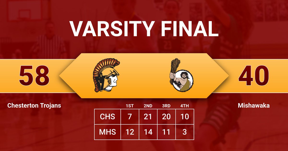 Trojans travel to the cave in Mishawaka and bring home the victory to go to 3-1 on the season.