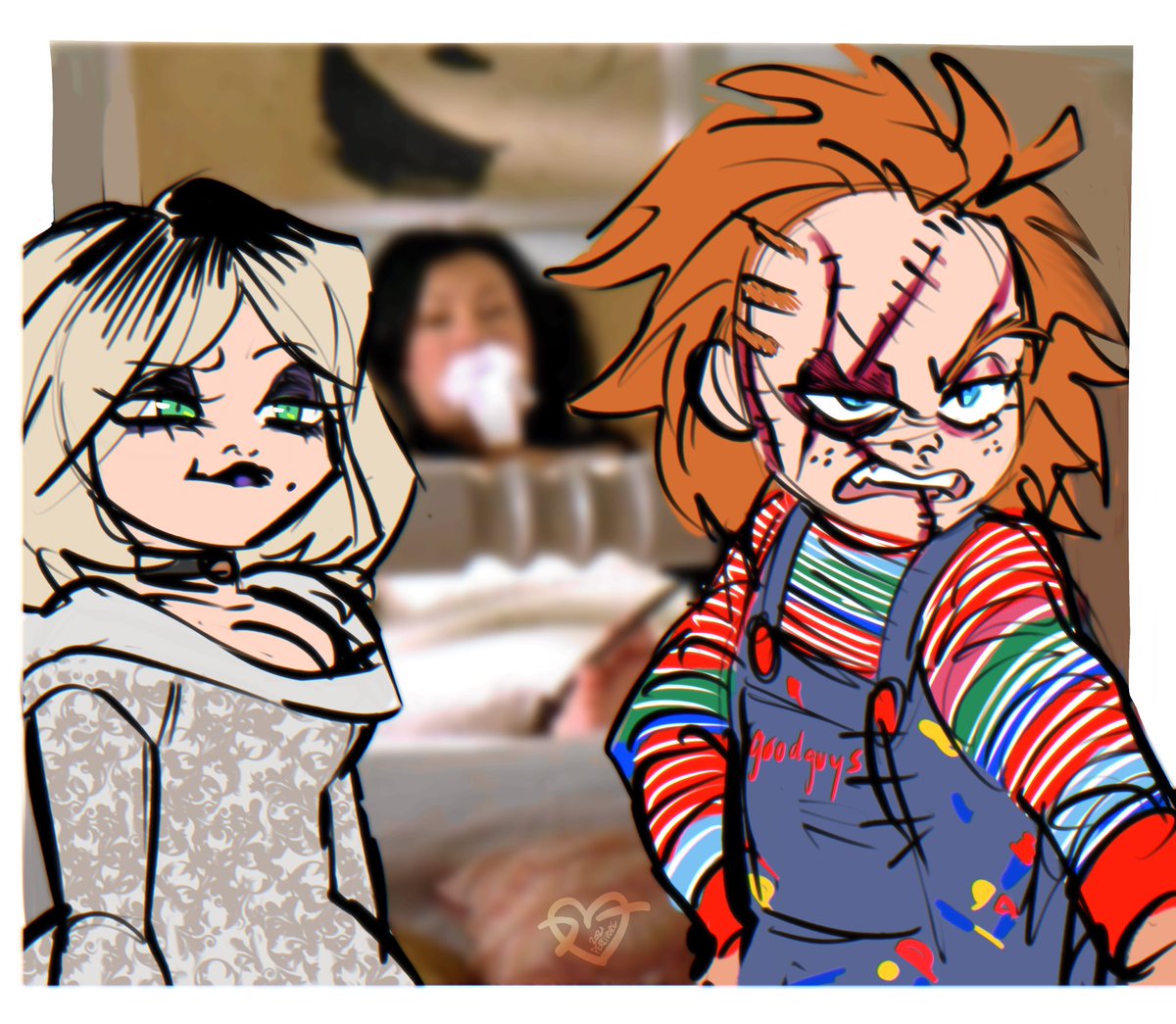 Quick redraw to get the hang of them….I’m in deep…
#chucky #seedofchucky