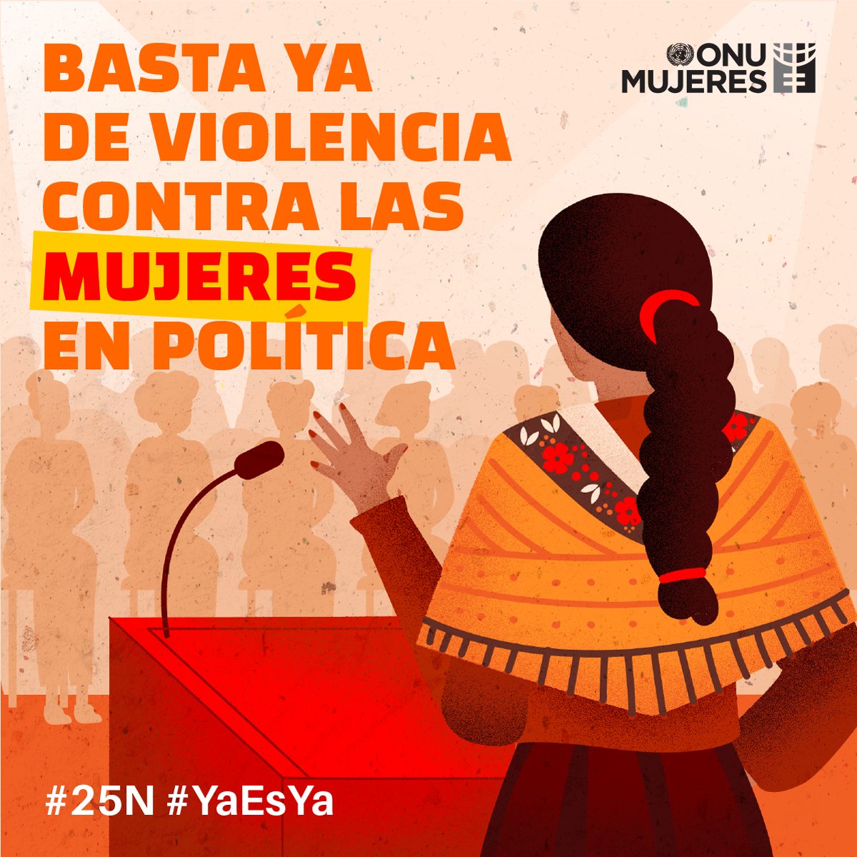 Para alcanzar la paridad e igualdad en América Latina y el Caribe, es urgente erradicar la violencia contra las mujeres en política. #MásMujeresEnPolítica #LibresDeViolencia ​
​
#16Días, #25N, #Únete