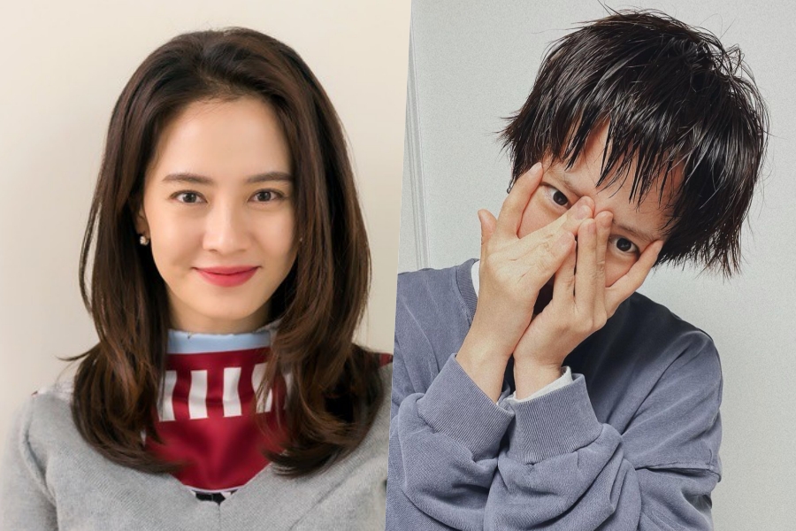 soompi's tweet photo. #SongJiHyo Surprises Fans With New Short Haircut + #HaHa Reacts
https://t.co/rsasV65IVt https://t.co/RV7NypStjG