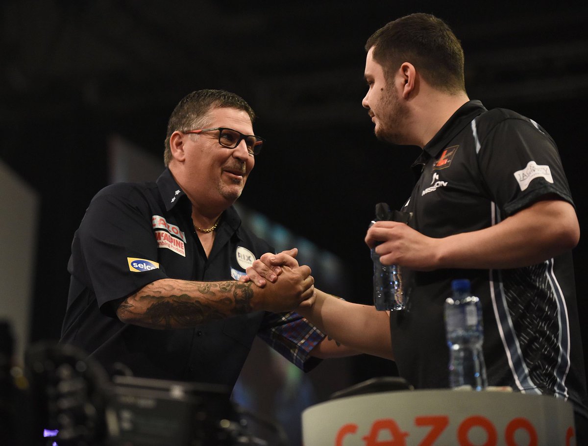 Thanks for everyone’s messages. I could feel it after a few legs, nothing major, just aches and played through as best I could. Great experience, onto tomorrow. <a href="/MissionDarts/">Mission Darts</a> <a href="/TclManagement/">TCL Management</a> #CazooGrandSlam 

📸 Chris Dean/<a href="/OfficialPDC/">PDC Darts</a>