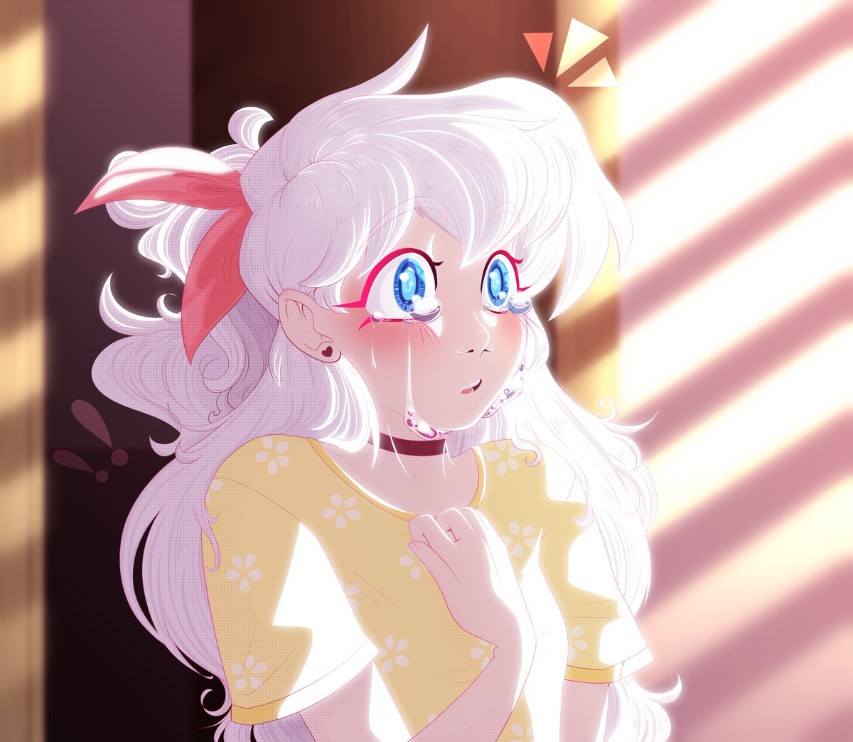 ArtKisara's tweet photo. Shooketh baby, fake scene. Was p fun to make !
#digitalart #originalcharacter #ocart #expressionspractice https://t.co/CEfjhgrKUV