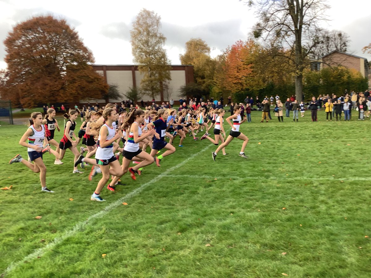 MPS_Sport's tweet photo. A tough race today at the regional final of the English Schools Cup Cross Country event but the girls battled hard and have qualified for the National Final in a few weeks time. https://t.co/RHSMBDA3CH