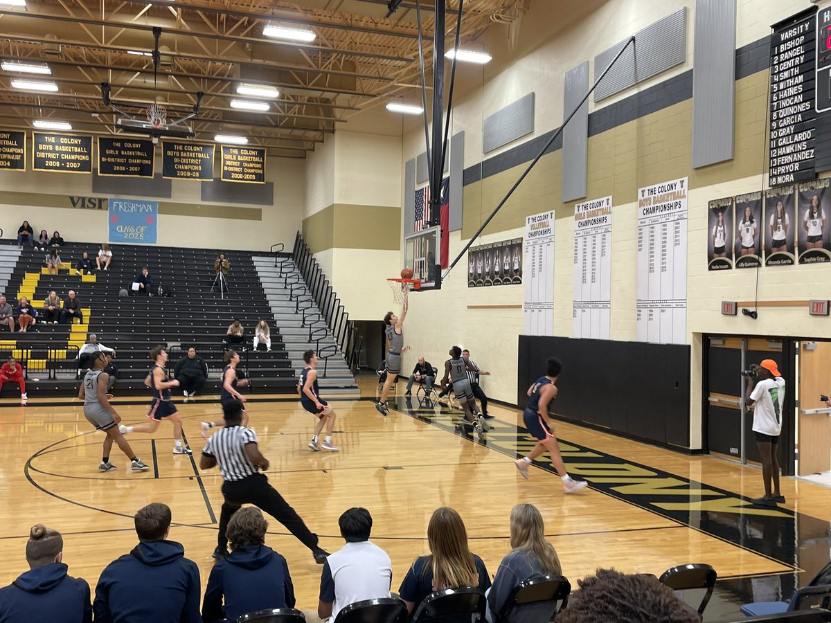 MsNelsonPSC's tweet image. Got out to cheer on @TheColonyHoops last night! Fun to watch these @TheColonyHS guys on the court!