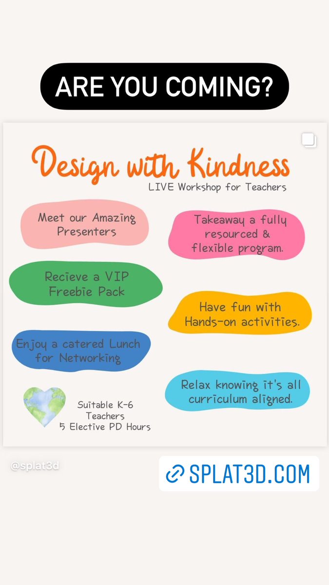 Kylie B (@kylieburrett) on Twitter photo Here we go! Shout out to Sydney #Teachers #aussieED we are raising money for Poppy Graceās Go Fund Me through a PD Workshop - Design with Kindness. 21 Jan 2022. Limited spaces. DM me for tickets <a href="/posifygroup/">The Posify Group</a> <a href="/GATSteacher/">Sarah Weston</a> #KindnessDay #BetterTogether <a href="/splat3d/">Splat3D Design for STEAM</a> šššš©øPlease SHARE Here we go! Shout out to Sydney #Teachers #aussieED we are raising money for Poppy Graceās Go Fund Me through a PD Workshop - Design with Kindness. 21 Jan 2022. Limited spaces. DM me for tickets <a href="/posifygroup/">The Posify Group</a> <a href="/GATSteacher/">Sarah Weston</a> #KindnessDay #BetterTogether <a href="/splat3d/">Splat3D Design for STEAM</a> šššš©øPlease SHARE