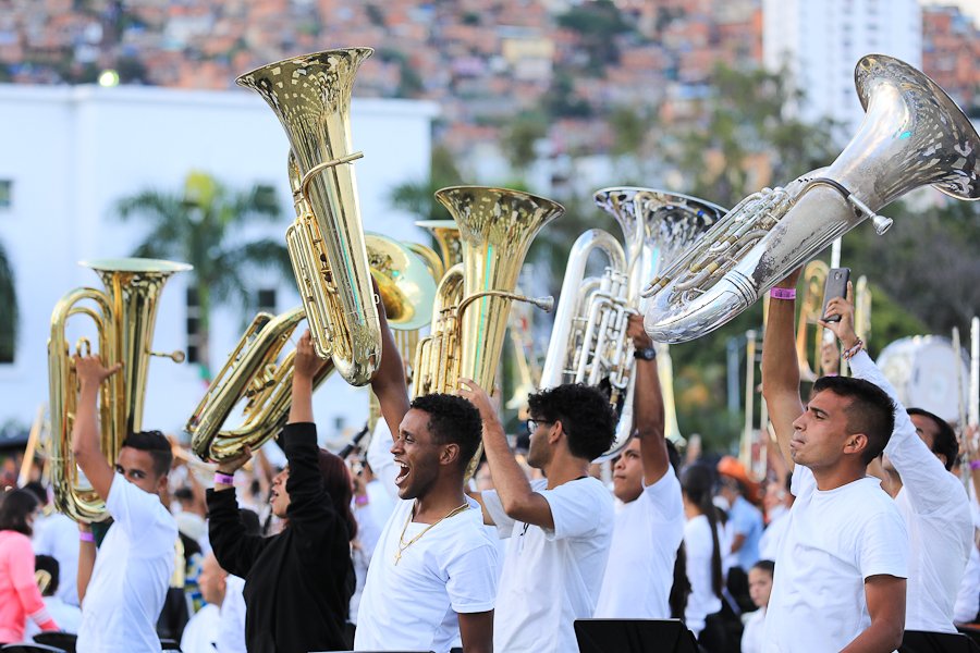 El Sistema buscó batir récord Guinness con la marcha eslava de Tchaikovsky