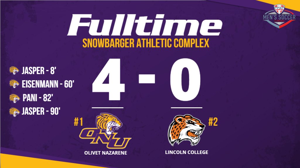 ONUAthletics's tweet photo. THEY HAVE DONE IT! The double is complete. The @ONUTigerSoccer are the 2021 CCAC Tournament Champions.

#TigerNation https://t.co/CLgOxkfeS0