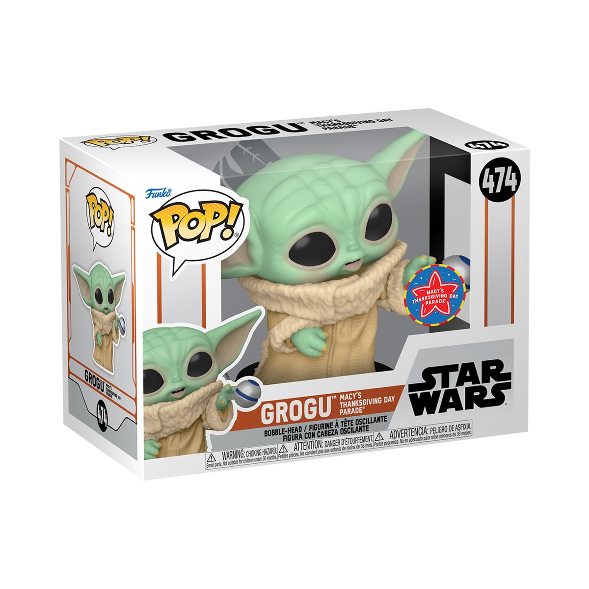 OriginalFunko's tweet image. Excited for the Funko Pop!-inspired balloon featuring Grogu™ to fly at this year’s Macy’s Thanksgiving Day Parade®? RT and follow @OriginalFunko for the chance to WIN this exclusive Grogu™ Pop! #MacysParade #MacysBalloonFest #StarWars #Funko @Macys @starwars @themandalorian