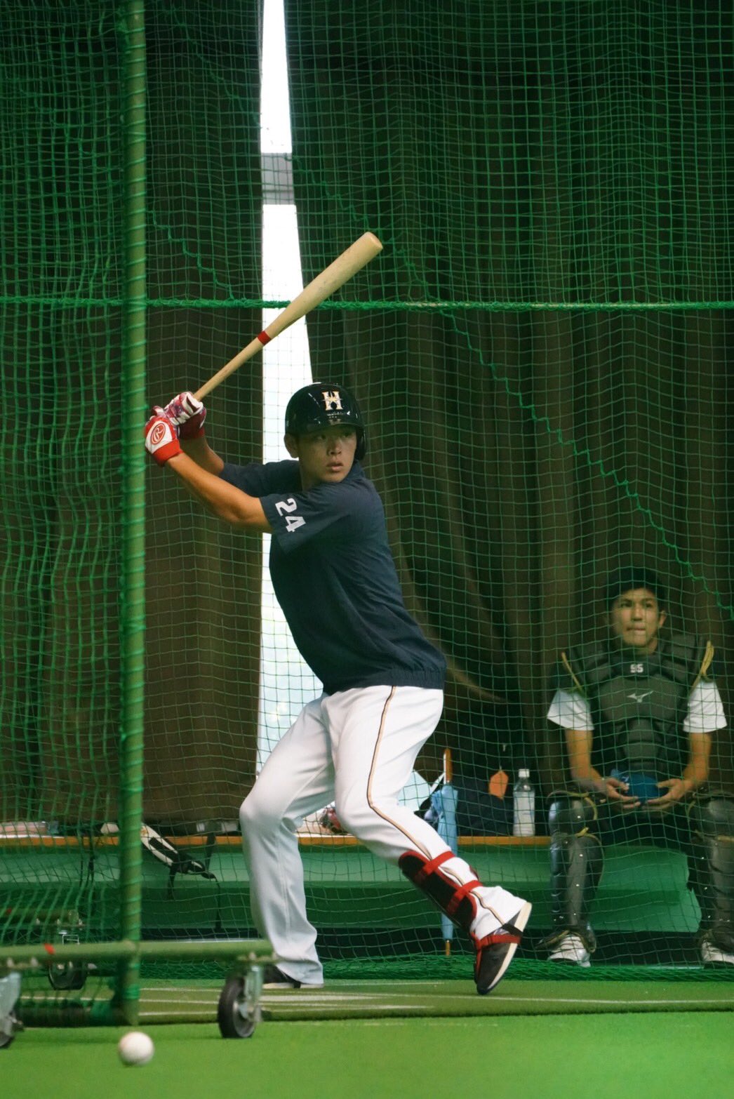 ◾️ファイターズ　推しペアクッション　野村佑希　清宮幸太郎 ファイターズ 推しペアクッション 清宮幸太郎×野村佑希 - メルカリ