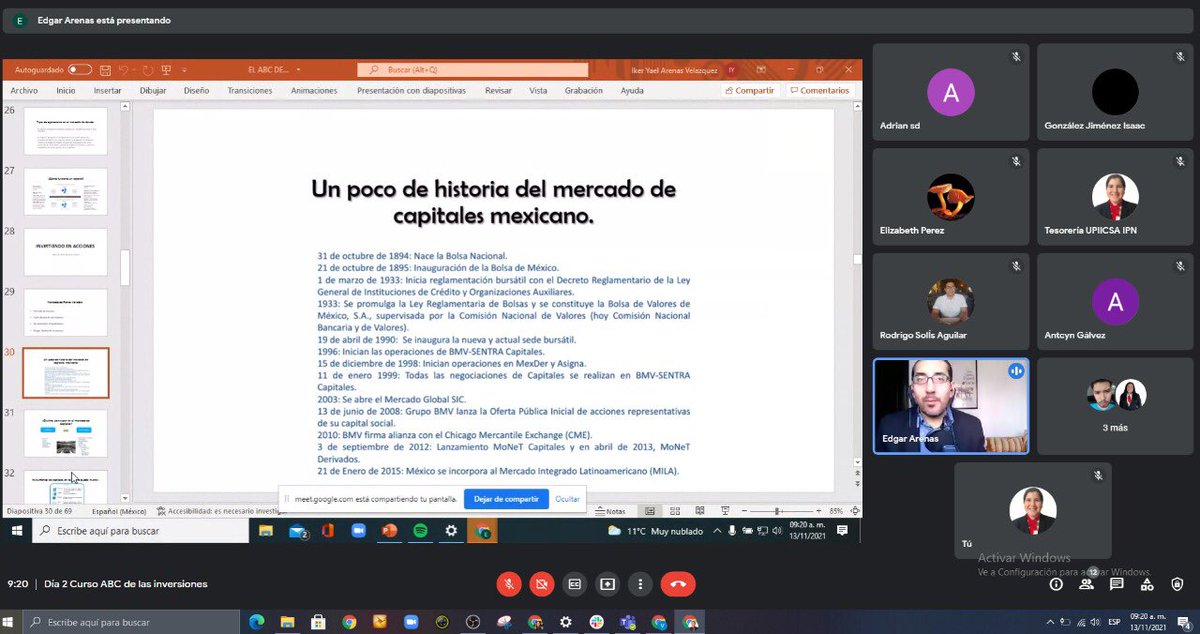 vivezvivaz's tweet photo. Antes de hablar de inversiones me pareció excelente de parte del Lic. @garoarenas ponernos en contexto sobre la educación financiera en nuestro país, conocer nuestro entorno e identificar nuestras necesidades de acuerdo a nuestros objetivos #cursoABCdelasinversiones #IMEFU https://t.co/0fXkCUFRjO
