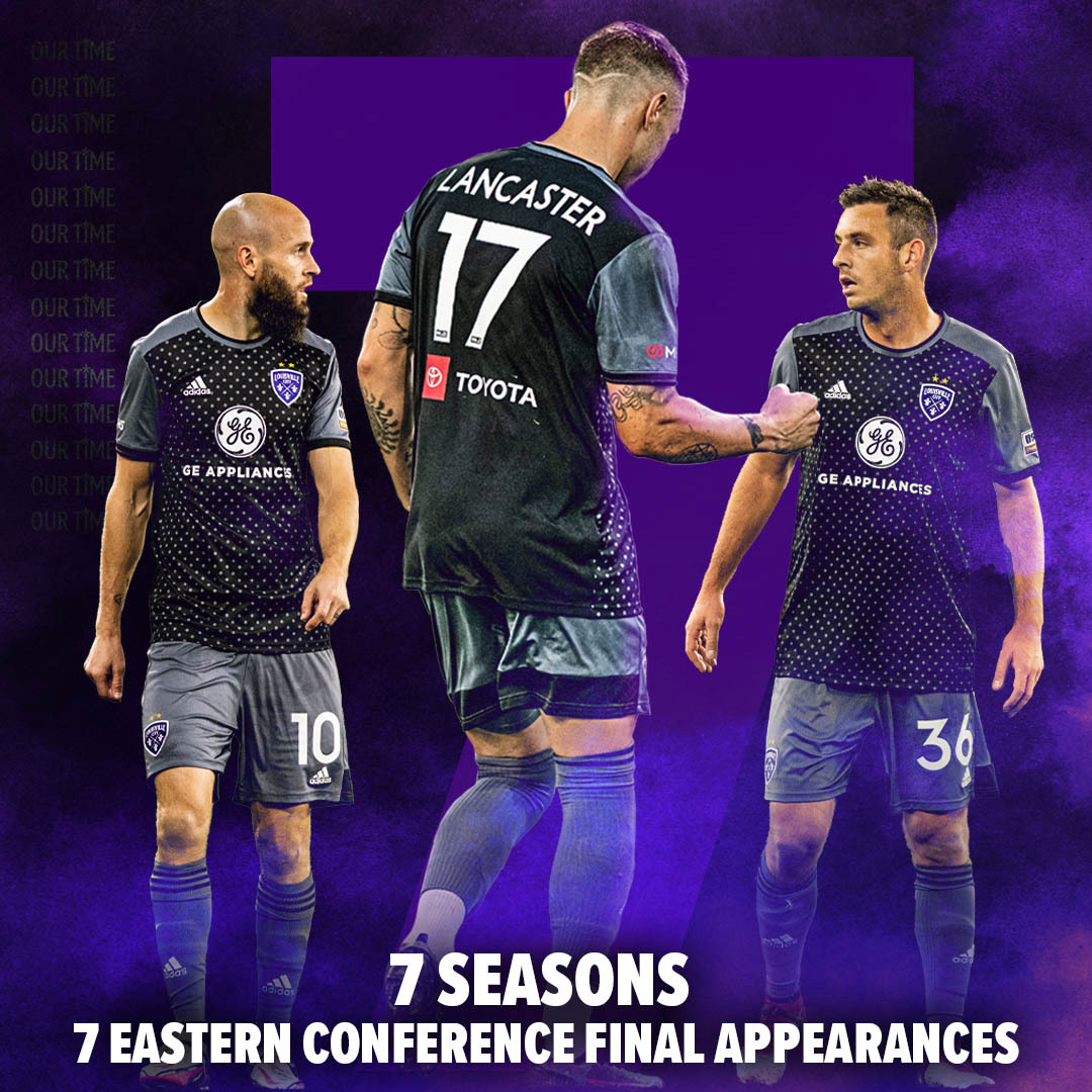 loucityfc's tweet photo. *checks notes*

Yep, that's a trip to the Eastern Conference Final for every year as a club. 😉

#OurTime https://t.co/yymbiEe4fW