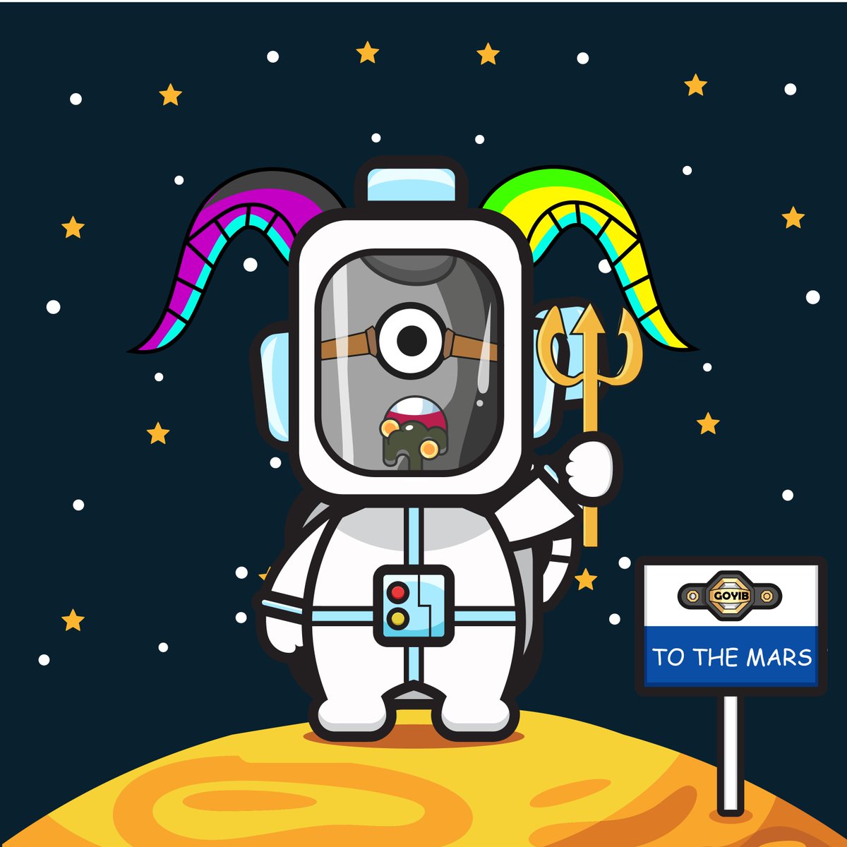 goyibuniverse's tweet photo. Goyib come to Mars to make first NFT Citizens.
#NFTGiveaway #NFTCollectors #NFTMetaverse #NFTArtwork #GOYIB #GOYIBUNIVERSE https://t.co/zLjcQBQpFQ