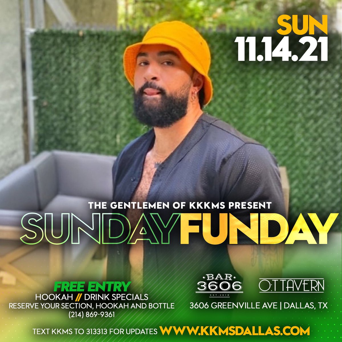 SUNDAY FUNDAY VIBES 🥃 
with @kkms2k -Sunday• November 14th •DALLAS, TEXAS 

Drink Specials •Hookah •Food
#KKMS #TheDistinguishedGents #daydrinking #dayparty #dayshots #sundayfunday #dallas #socialsundayexperience