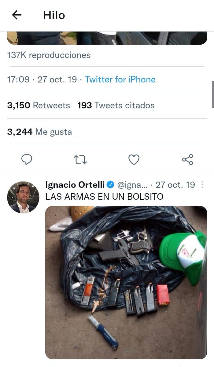 PeroniaW's tweet photo. @todosanata Tuit de @ignacioortelli hace 2 años dando una noticia.
No cabe dudas q el frente de todos y acá el intendente sabbatellista de Morón Lucas Ghi es cómplice de los delincuentes. El hombre en ese momento fue candidato y ahora en la boleta oficial vuelve a ser 6to candidato https://t.co/xKoycwEjab