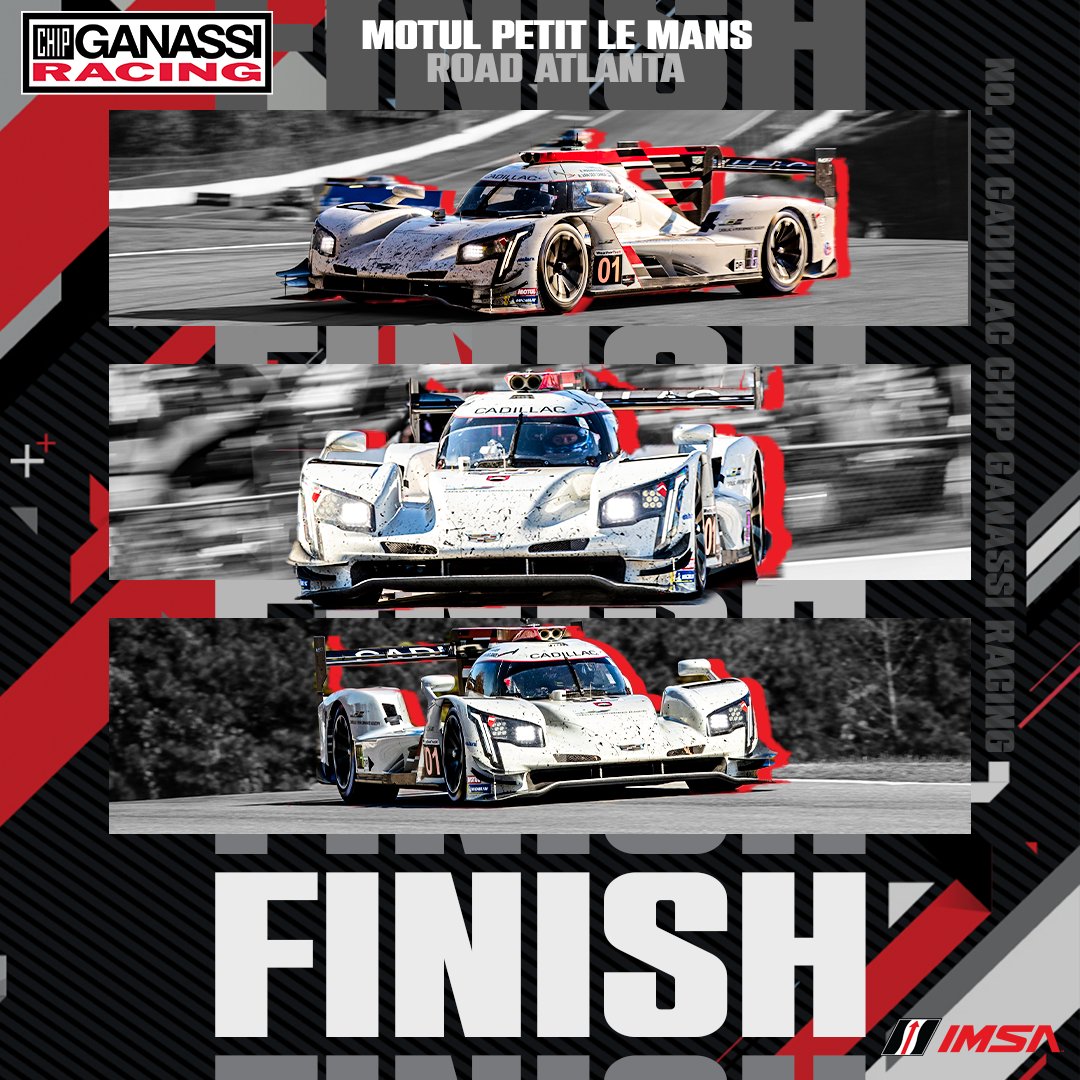 Chip Ganassi Racing (@cgrteams) on Twitter photo It was a valiant effort by the entire No. 01 <a href="/Cadillac/">Cadillac</a> team this weekend. Unfortunately the luck didn't fall our way this time. P5 here at #PetitLeMans
<a href="/Rengervdz/">Renger van der Zande</a>, <a href="/scottdixon9/">Scott Dixon</a>, and <a href="/earlbamber/">Earl Bamber</a> drove incredible all day, and hats off to Earl stepping up last minute 💪 It was a valiant effort by the entire No. 01 <a href="/Cadillac/">Cadillac</a> team this weekend. Unfortunately the luck didn't fall our way this time. P5 here at #PetitLeMans
<a href="/Rengervdz/">Renger van der Zande</a>, <a href="/scottdixon9/">Scott Dixon</a>, and <a href="/earlbamber/">Earl Bamber</a> drove incredible all day, and hats off to Earl stepping up last minute 💪