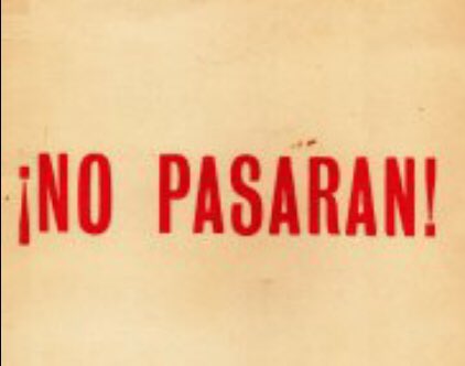alinekuppenheim's tweet photo. #NoPasarán https://t.co/LkCZYTP7yF