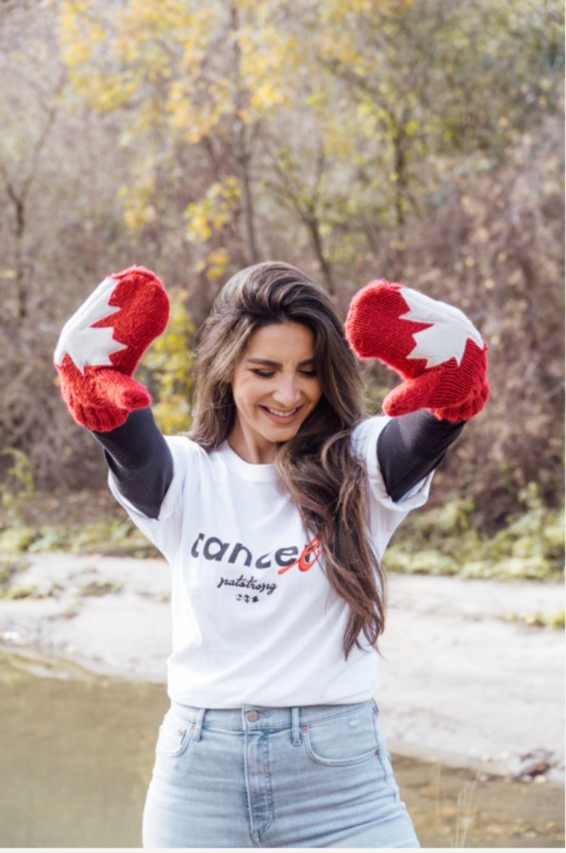 NatashaKTO's tweet photo. It’s #natstrong day - join me by trying to #cancelcancer ! Head to https://t.co/u8Gm1l2UR8 for all the ways you can help Cancel Cancer and look great doing it. https://t.co/tkm2Sz8jqH